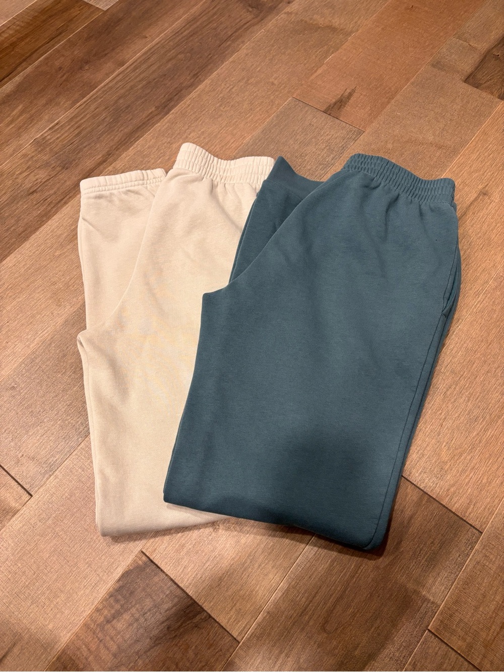 adidas Kids Sweatpants - Cream & Teal